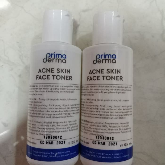 (PD BESAR) PRIMADERMA ACNE TONER (135 ML !!)