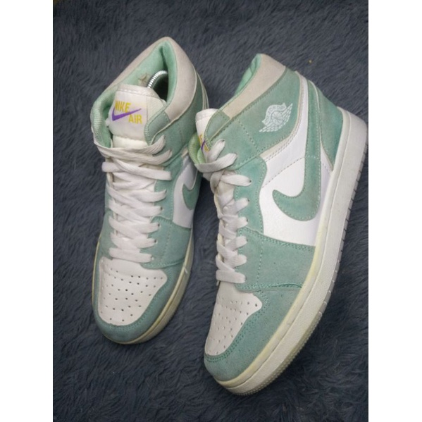 nike air jordan retro high green