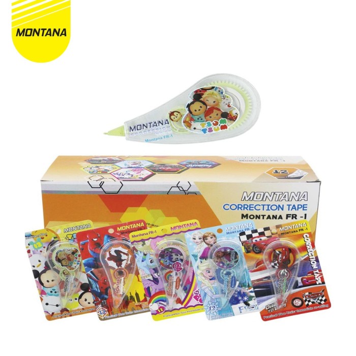 

Correction Tape Pita Koreksi Tipe X Montana FR-1 Tipe X