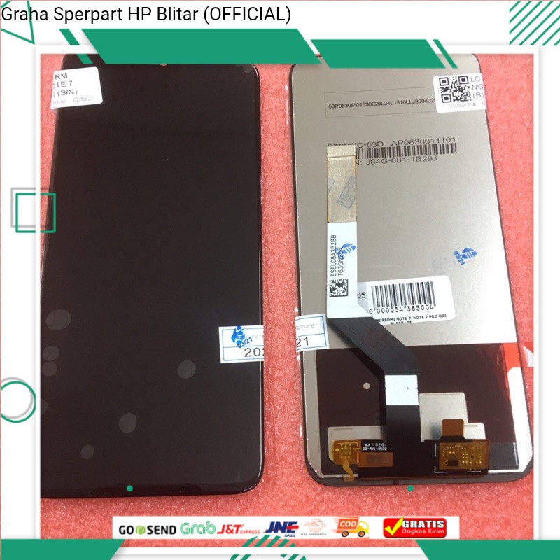 LCD TOUCHSCREEN XIAOMI NOTE 7 / LCD TS REDMI NOTE 7 / LCD TC REDMI NOTE 7 PRO