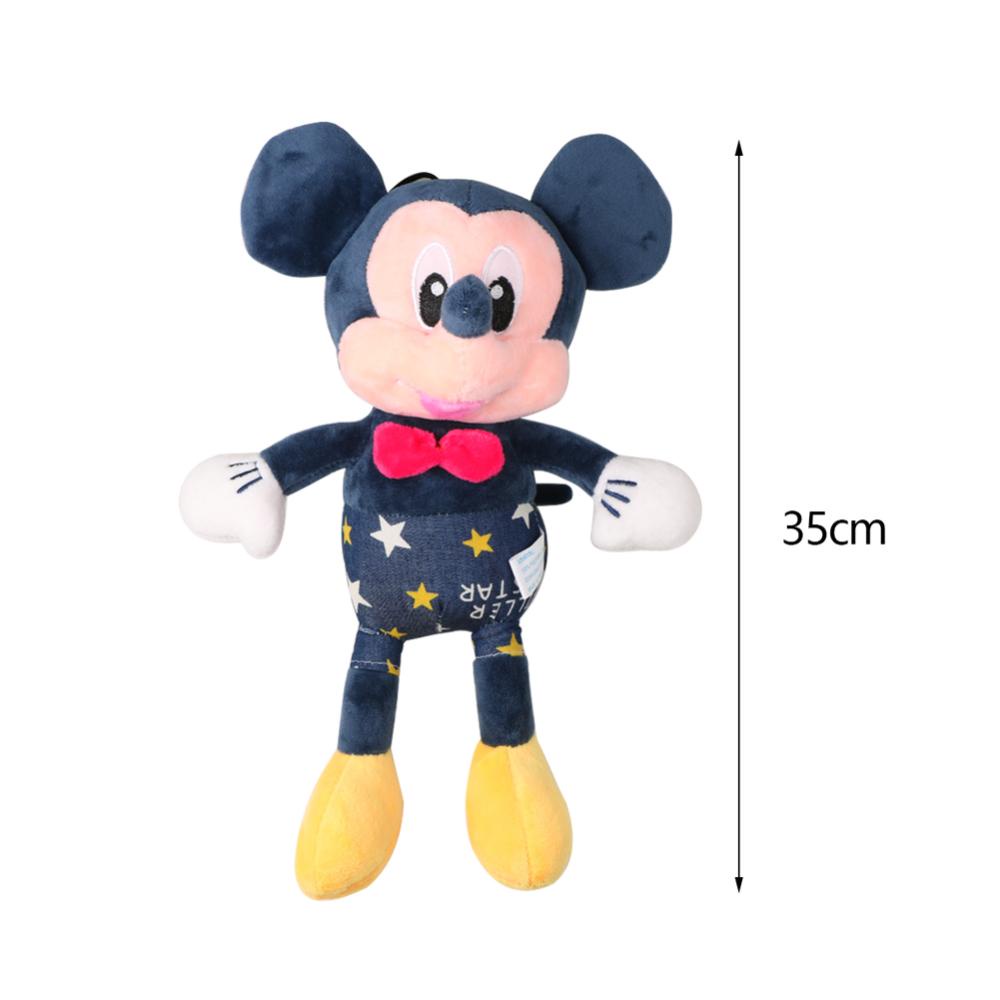 Timekey Mainan Boneka Stuffed Plush Mickey Minnie Mouse 35cm Untuk Hadiah Natalulang Tahun Anak R5V6