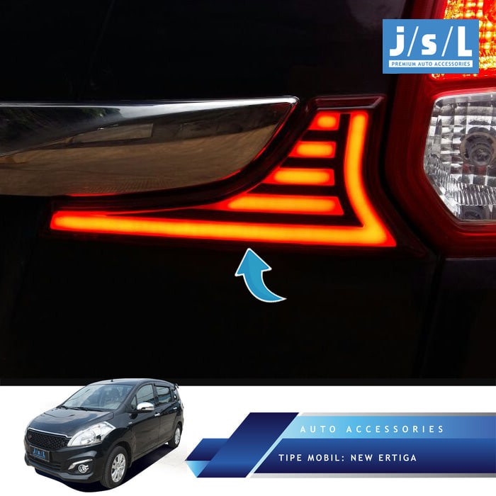 Reflektor belakang Ertiga 2016 / garnis lampu bagasi belakang Ertiga