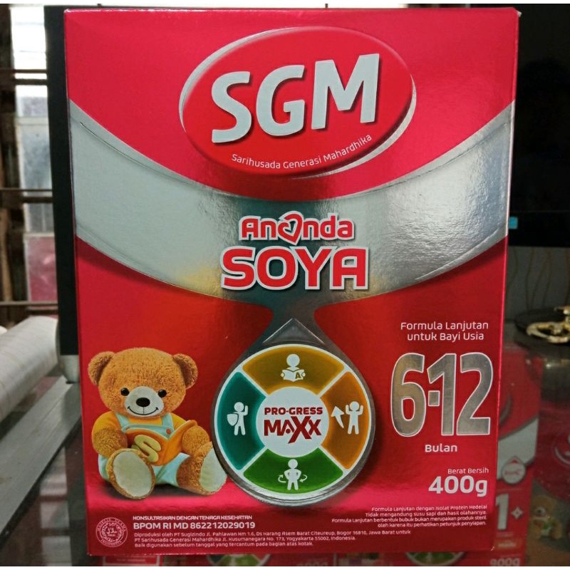 Sgm soya 6 - 12 bulan