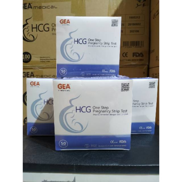 Hcg Strip Gea / Hcg Gea / Tes Kehamilan / Tespek / Hcg / Gea / Alat tes kehamilan / Hcg Strip