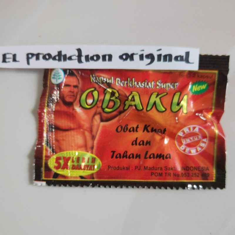 eceran persanchet perbungkus obaku kapsul 100% asli original