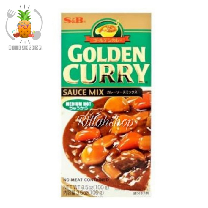 

S&B Golden Curry Medium Hot Sauce 92g
