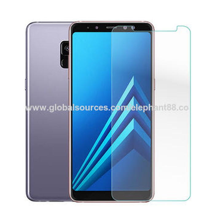 TEMPERED GLASS SAMSUNG A8+ PLUS 2018 ANTI GORES KACA FULL BENING - SCREEN PROTECTOR