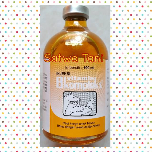 Vitamin B Kompleks 100 Ml Bagus Untuk Ternak Shopee Indonesia