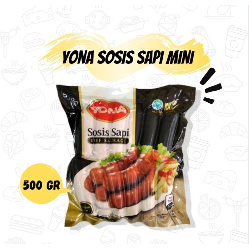 

Sosis Yona 500gr isi 6/12