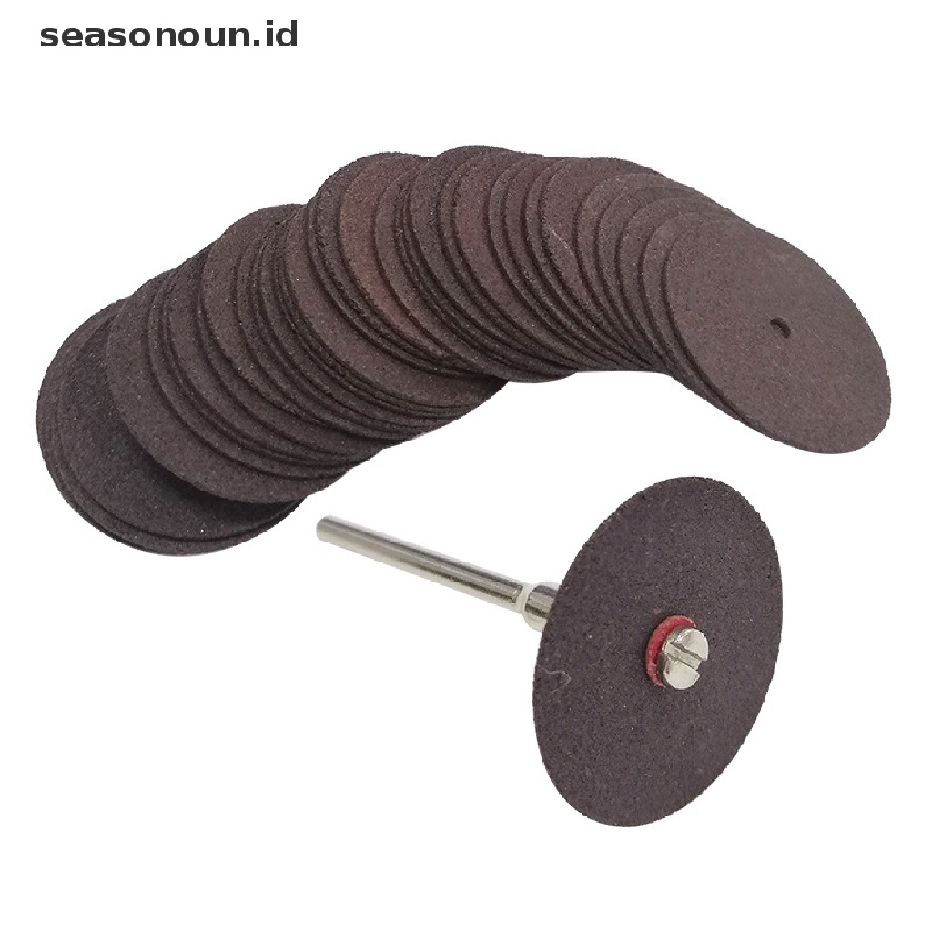 36pcs Disk Roda Pemotong Dremel Ukuran 24mm