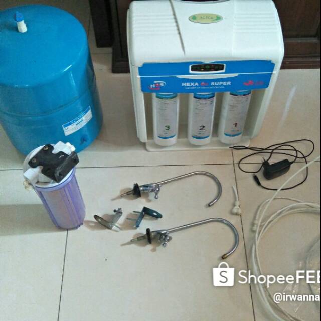 Jual Filter air minum Hexa O2, second Shopee Indonesia