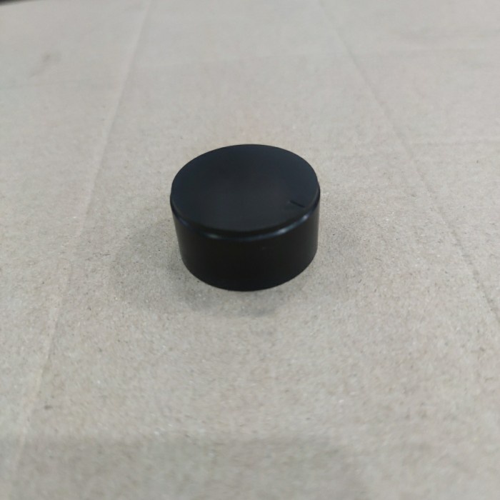 Knop potensio 40mm plastik hitam / Knop volume master 40mm hitam