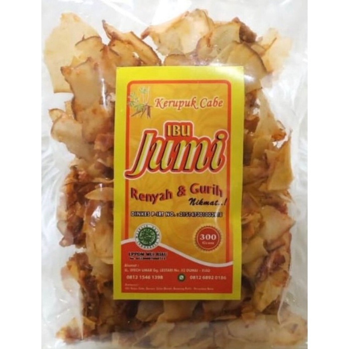 

NEW Kerupuk Cabe Ibu Jumi