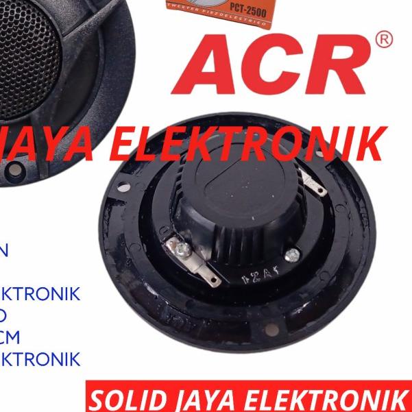 TWITTER TWEETER ACR PCT-2500 TWEETER PIEZO ELECTRICO ELEKTRIC ACR TWEETER TWETER TWITER TWITTER HI H