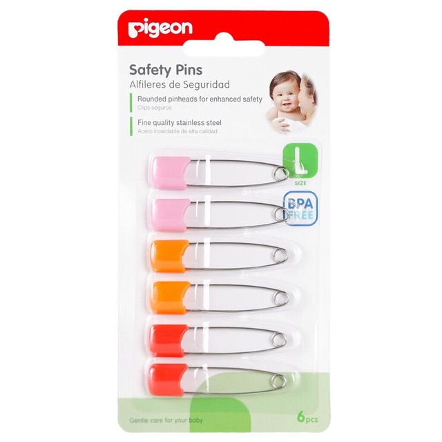 PIGEON Safety Pins / Peniti bayi size S dan L