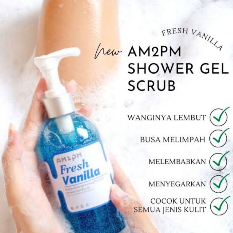 Am 2 Pm Shower Gel Scrub 300ml