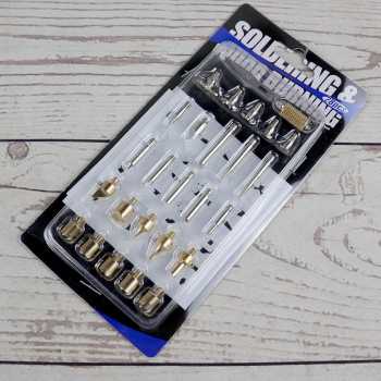 RRS STORE ALAT SOLDER SET KAYU Kit Solder Alat Ukir Kayu Wood Pyrography 60W 40 Set - A60 JOSS alat bakar kayu