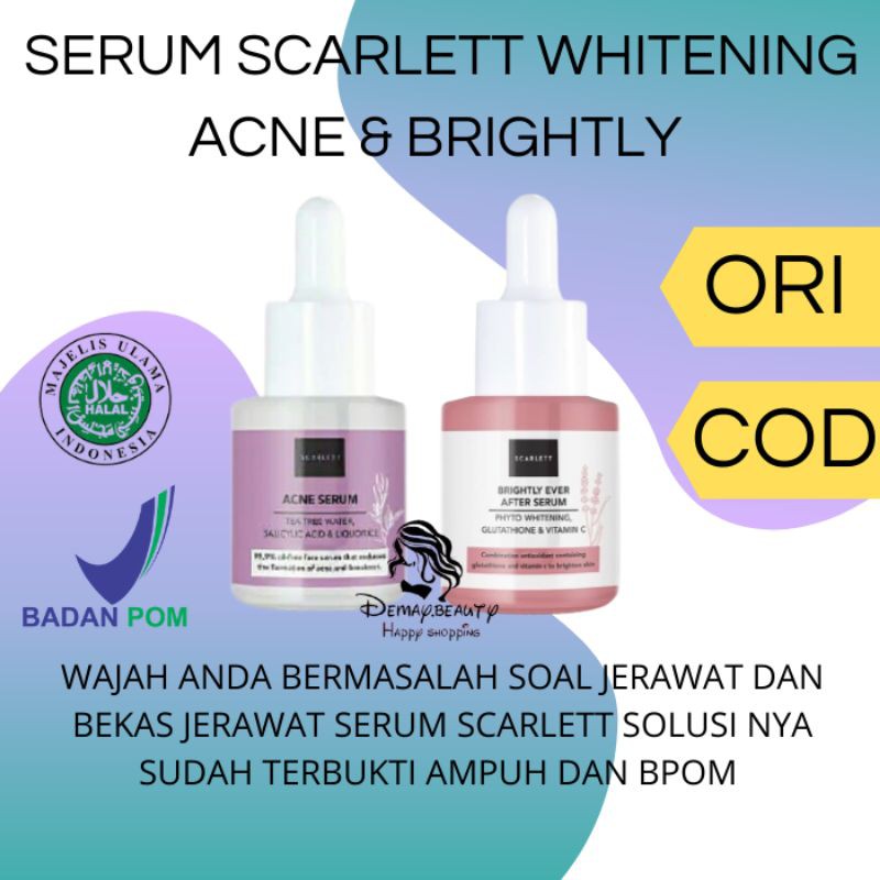 skarlet whitening - serum skarlet - scarleet whitening - serum scarleet - scarlett share in jar