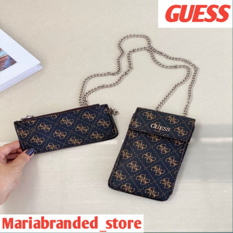 TAS HP / TAS SELEMPANG WANITA / SLING BAG WANITA / TAS WANITA / TAS GUESS / TAS BRANDED IMPORT ORI