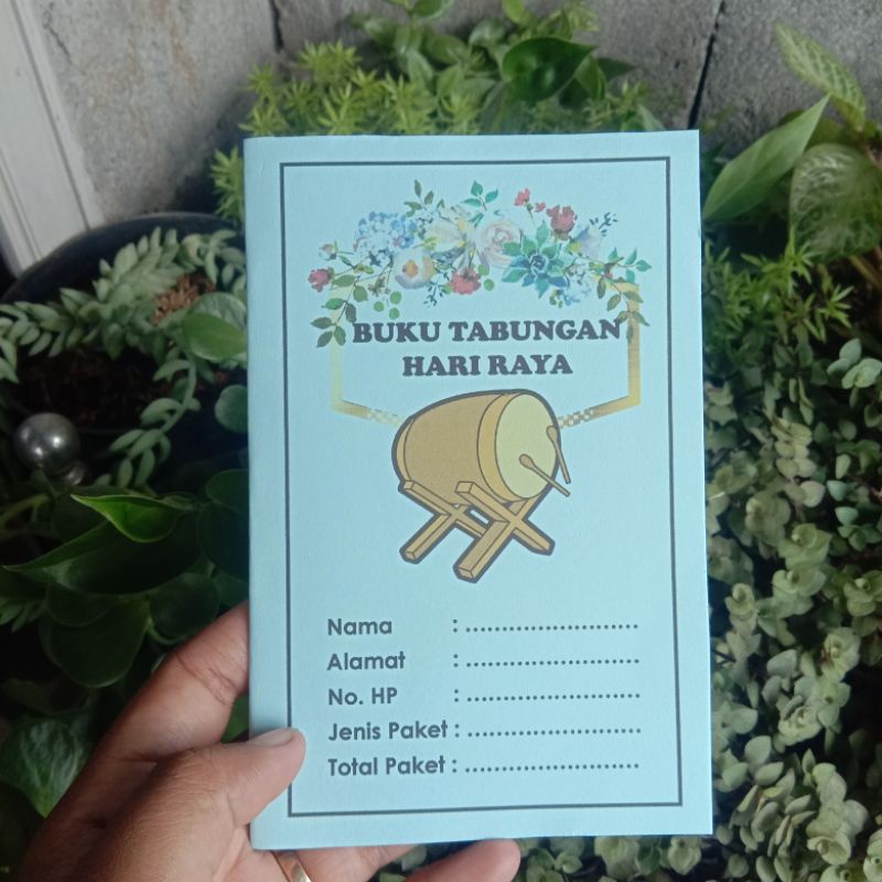 

Buku Tabungan Lebaran - Tabungan Idul Adha - Tabungan Idul Fitri - Tabungan Qurban - Tabungan Custom