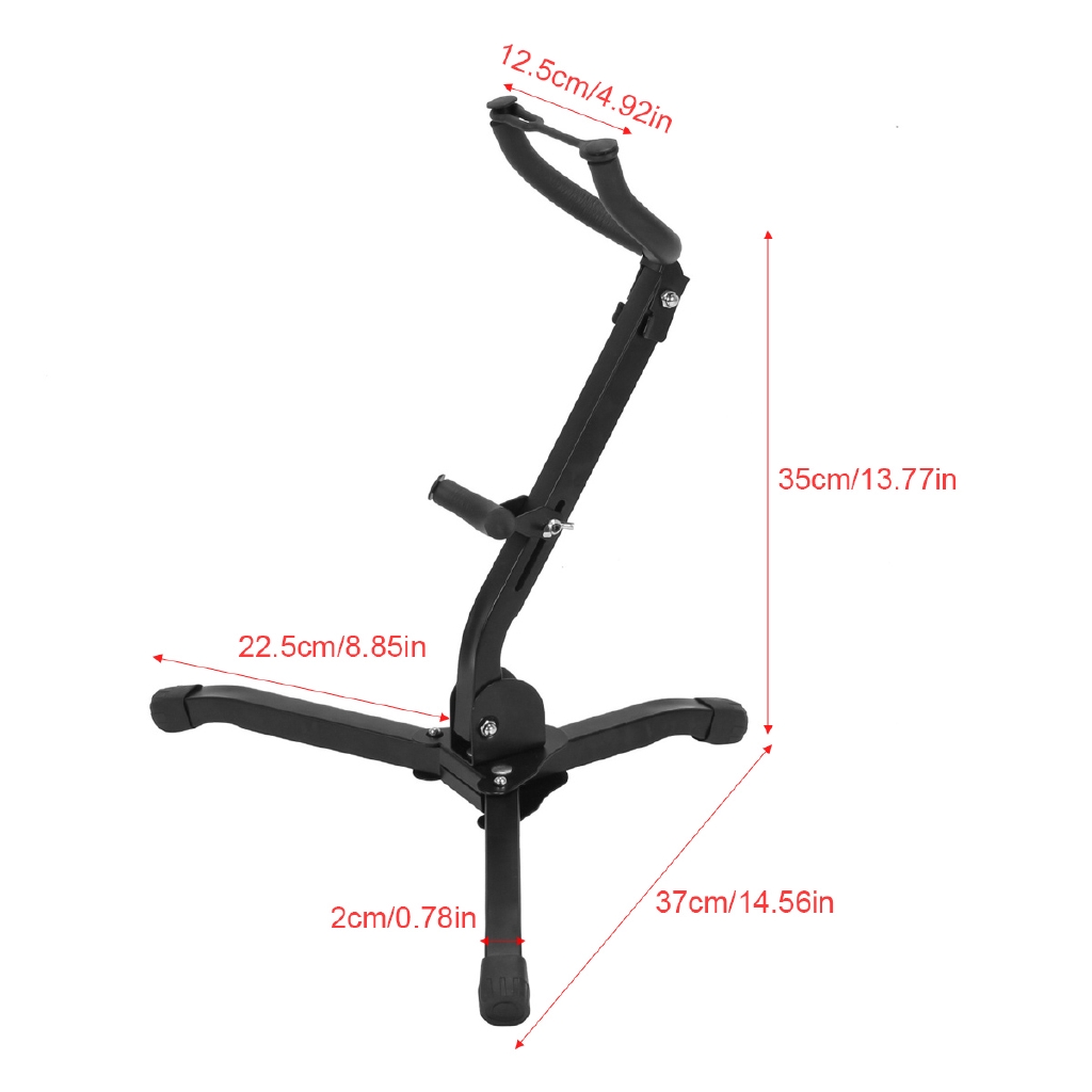 Stand Tripod Lipat Untuk Saxophone Alto Tenor