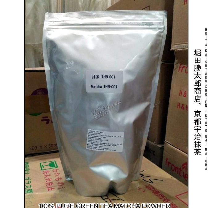 

(BISA COD) Hotta Katsutaro : 100% Pure Green Tea Matcha Powder Bubuk 1 kg GRATIS ONGKIR Kode 254