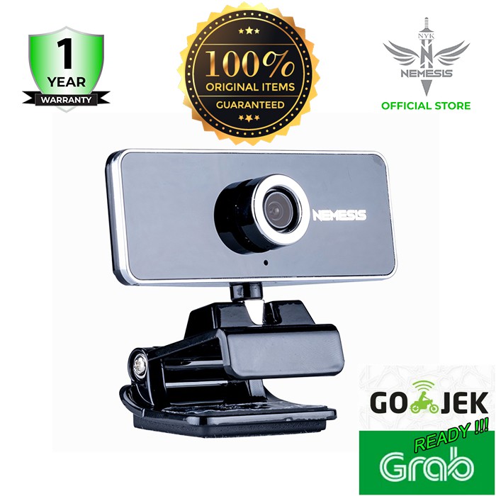 Webcam NYK Nemesis A80 Night Hawk Streamer HD 960P Resmi Original