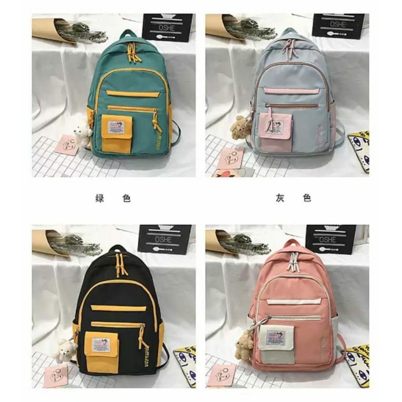 Backpack Saku Comby KAMURAN / Tas Ransel /Tas Gendong