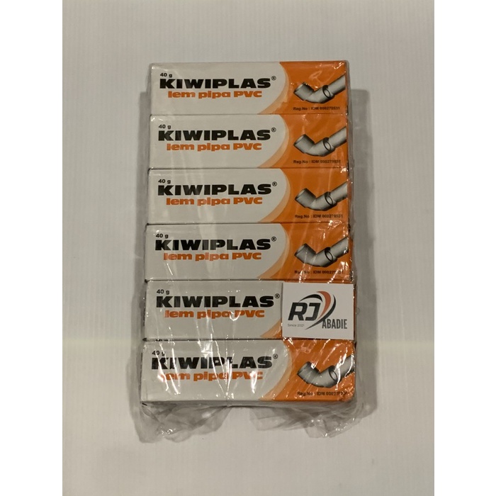 [12PCS] Lem Pipa Paralon PVC Kiwiplas 40gr