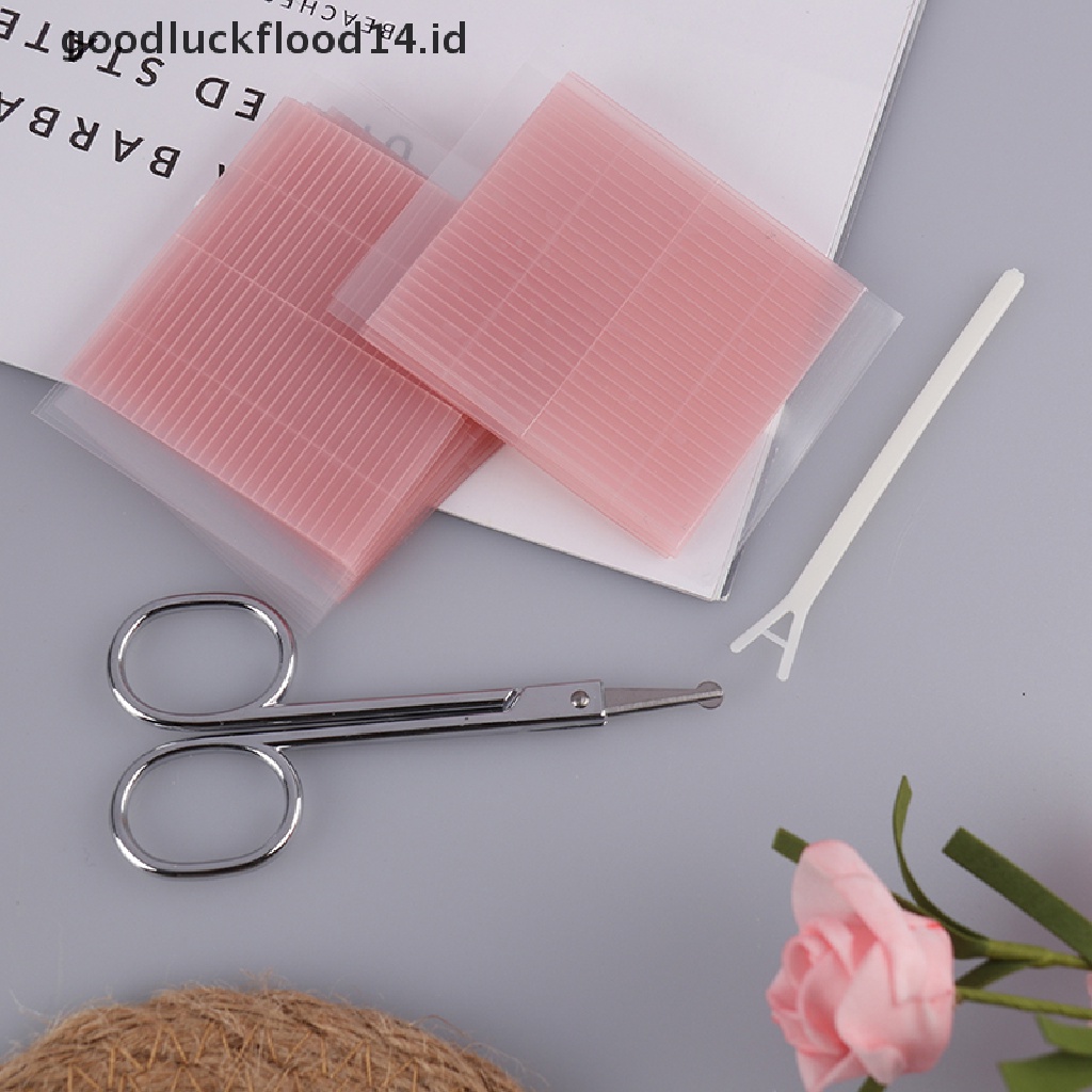 [OOID] 572pcs Invisible Fiber Double Sided Adhesive Eyelid Stickers Eye Tapes Pull wire ID