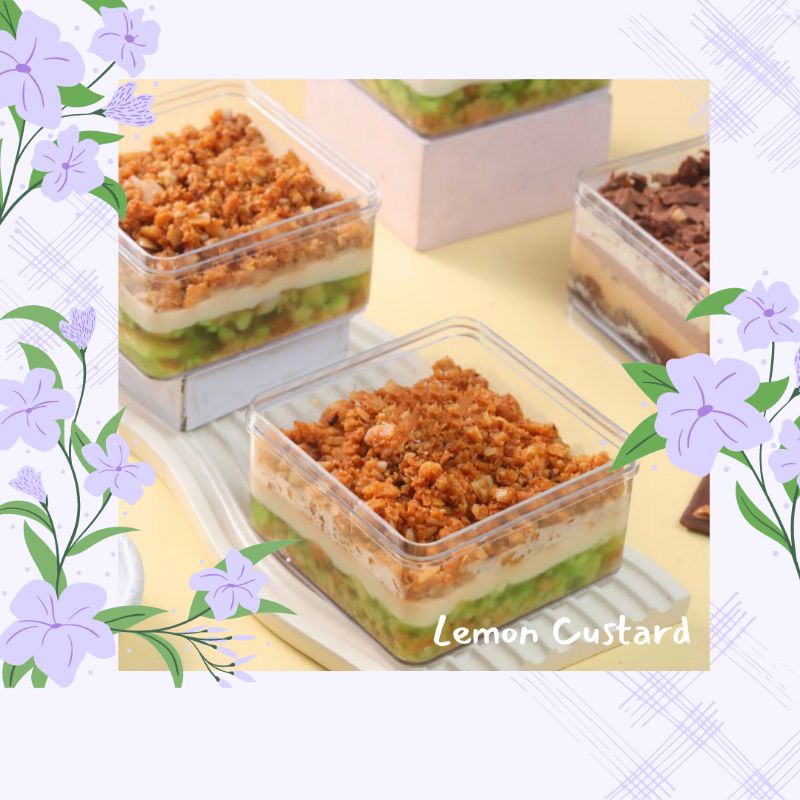 

LEMON CUSTARD CRUMBLE DESSERT BOX