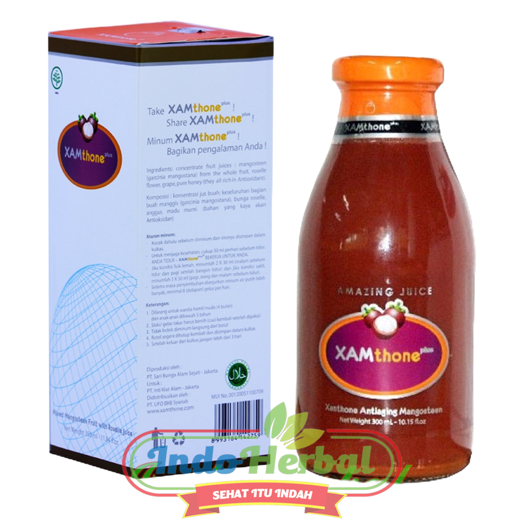 Xamthone Plus | Xamthon | Juice Ekstrak Kulit Manggis Original