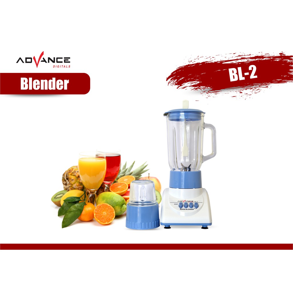 Advance Blender Kaca BL - 2 - foodgrade Terlaris hemat listrik