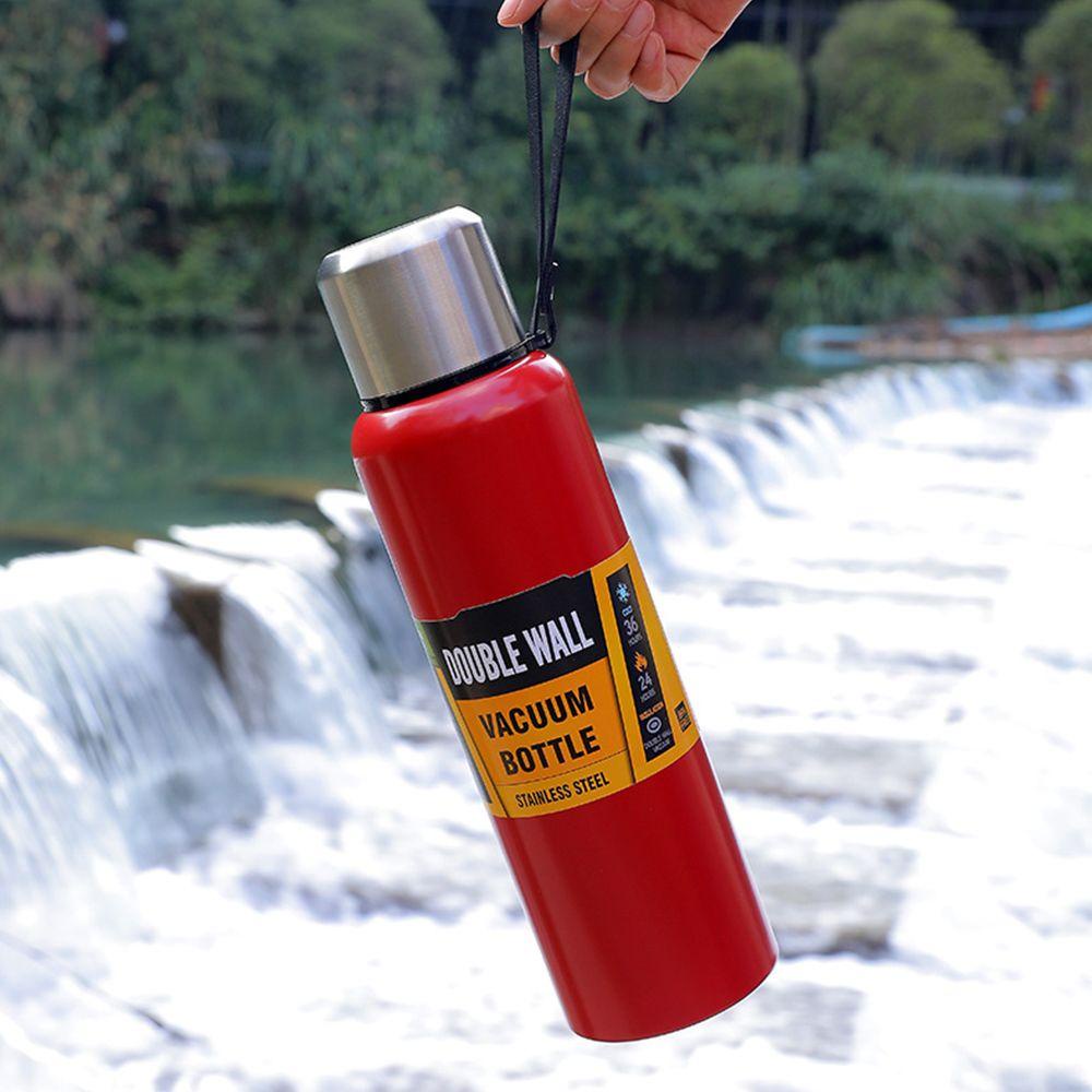 Solighter 800ml Cangkir Teh Thermal Insulasi Kapasitas Besar Untuk Olahraga / Fitness