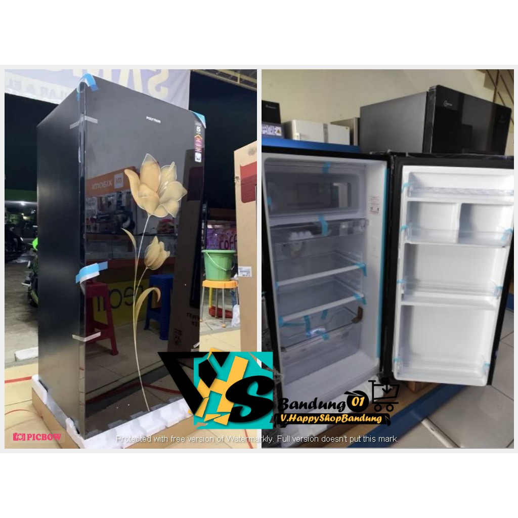KULKAS 1 PINTU POLYTRON BELLEZA PRA 17 MNX (KHUSUS Jawa Barat)