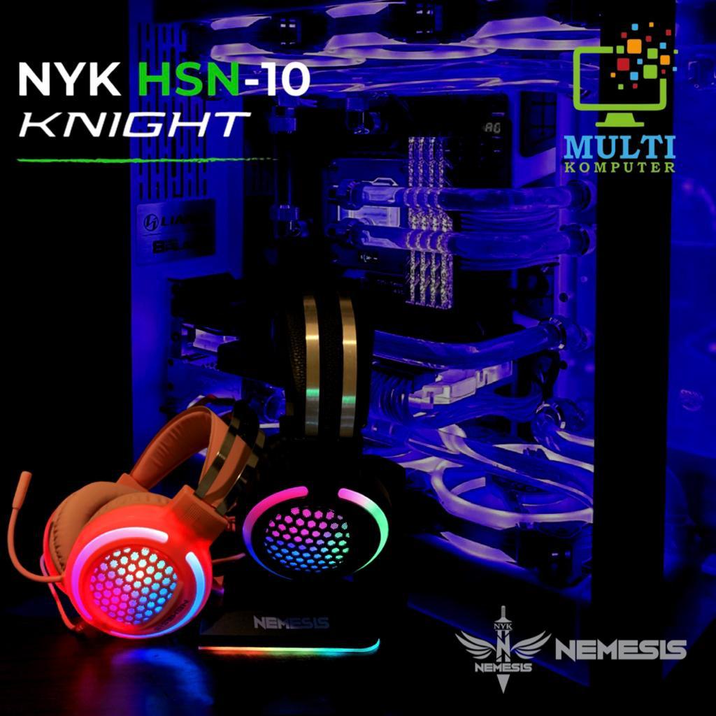 Headset Gaming NYK Nemesis Knight HS-N10 RGB