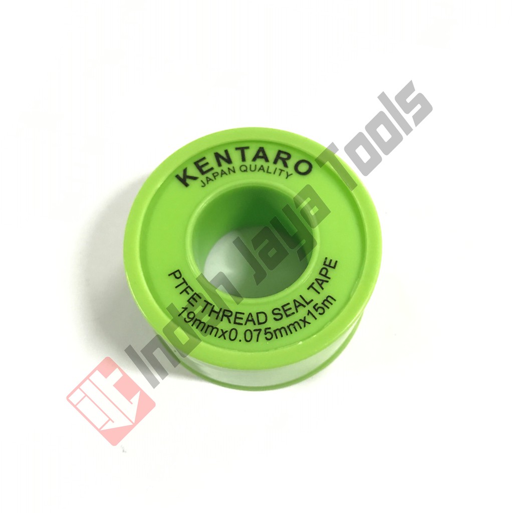 KENTARO Seal Tape BESAR 19 mm x 0.075 x 15 M - Sealtape Isolasi Kran