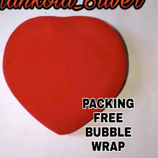 PROMO 11.11 KODE-655 Kotak Perhiasan bentuk love box tempat perhiasan 1 set Perak Silver emas pernik