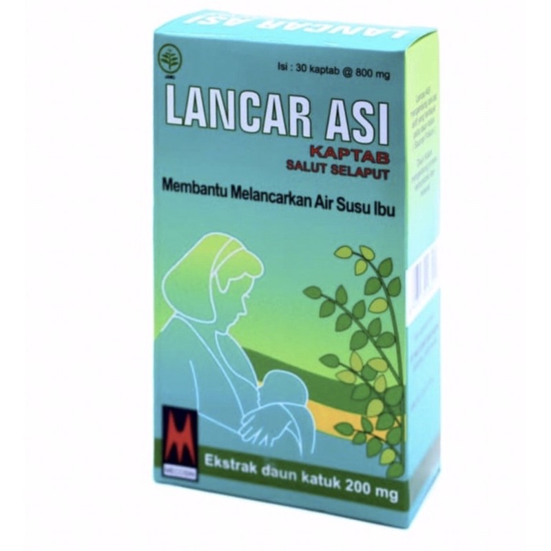 Lancar asi 30 kapsul ( melancarkan asi pada ibu menyusui )