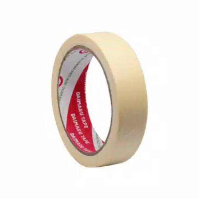 

Isolasi Kertas aka Masking tape Daimaru 24mm x 21M