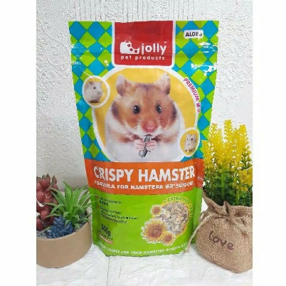 Jolly Crispy Hamster Food 10gram/ Makanan Hamster Sehat MINI Pack Murah Ekonomis Pakan