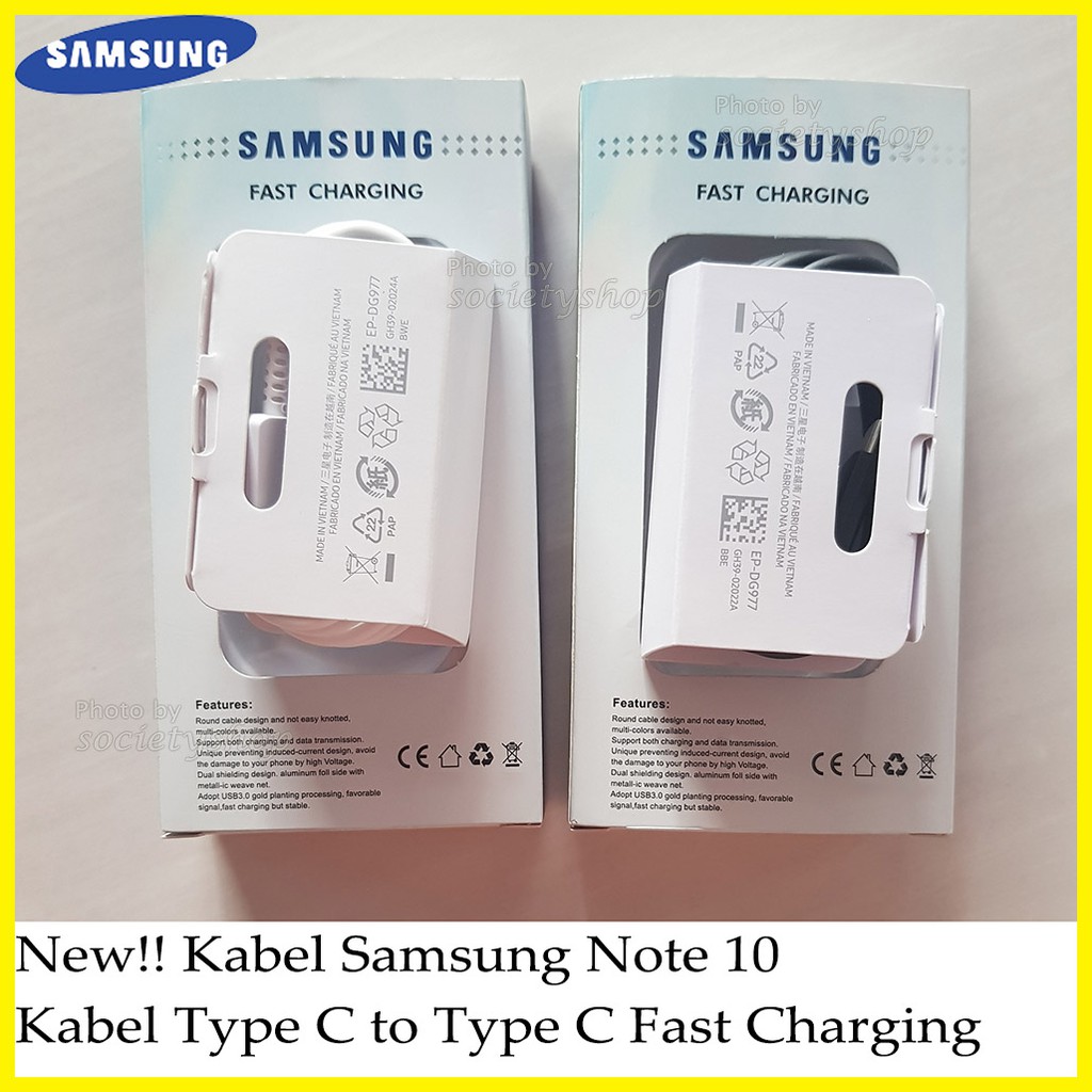 Kabel Fast Charger Note 10 A70 Samsung hp Galaxy 10+ A80 Type c 2019 11 cable Casan Carger charging