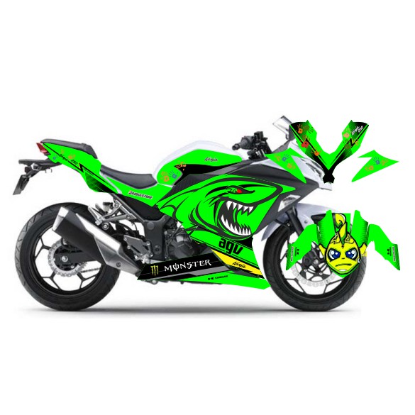 DECAL KAWASAKI NINJA 250