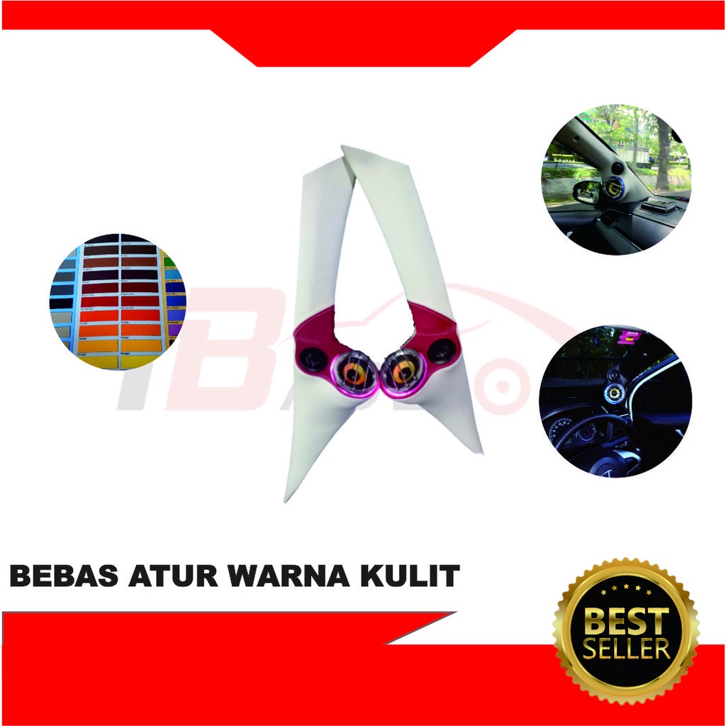 Garnish Panel Pilar A Tiang Kaca Depan Speaker Midrange Tweeter Twiter Mobil 2 3 Way Toyota Agya Cal