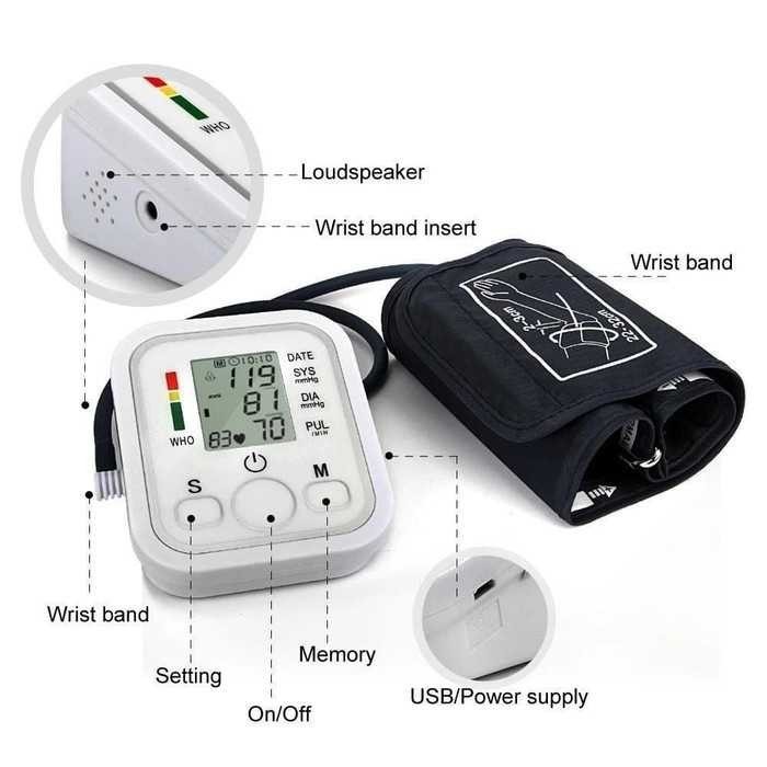 Mediatech Tensimeter Lengan Atas BPA-01 Dengan Suara