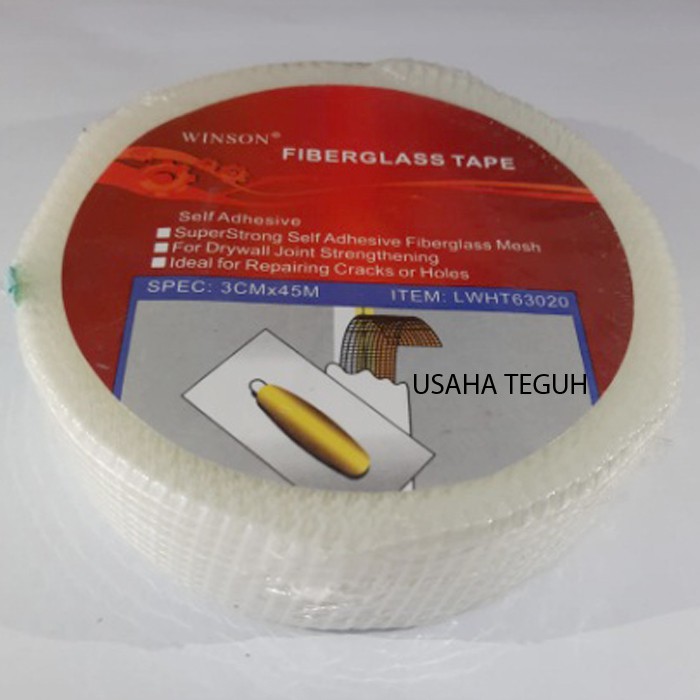 

Lem Fiber Tape 1" / Lakban Gypsum