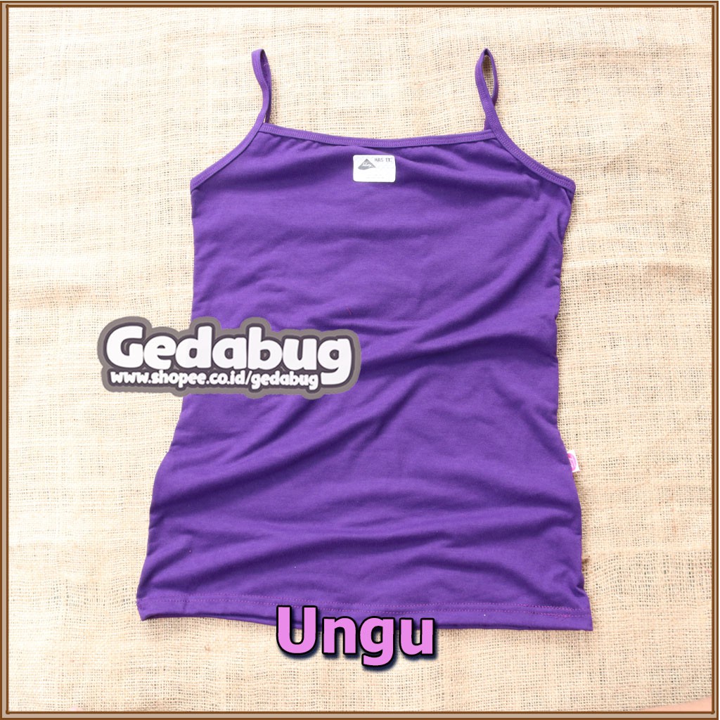 Tangtop Lutty RENDA KECIL SNI | Pakaian dalam wanita tank top warna - gedabug