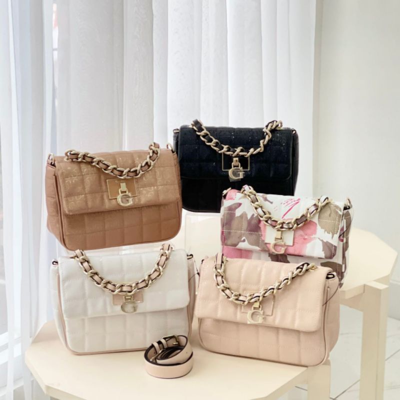 Guess Kobo Mini Crossbody Bag Original / Tas Guess Original / Guess Bag Original