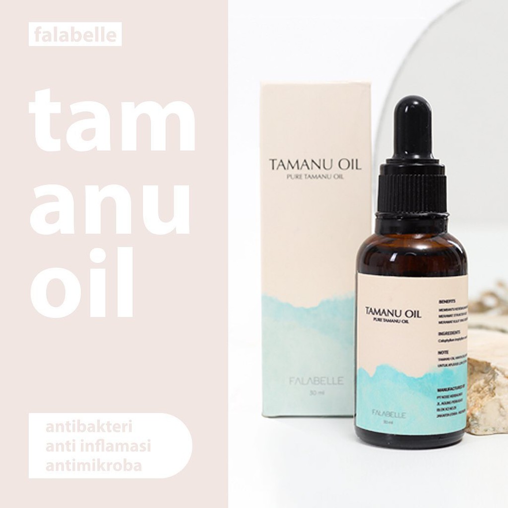 READY Falabell TAMANU OIL BPOM 5ML |15ml | 30ml  (Oil Bopeng &amp; Bekas Jerawat stretch mark) / SAFFBEAUTYS TAMANU OIL 10ML BPOM