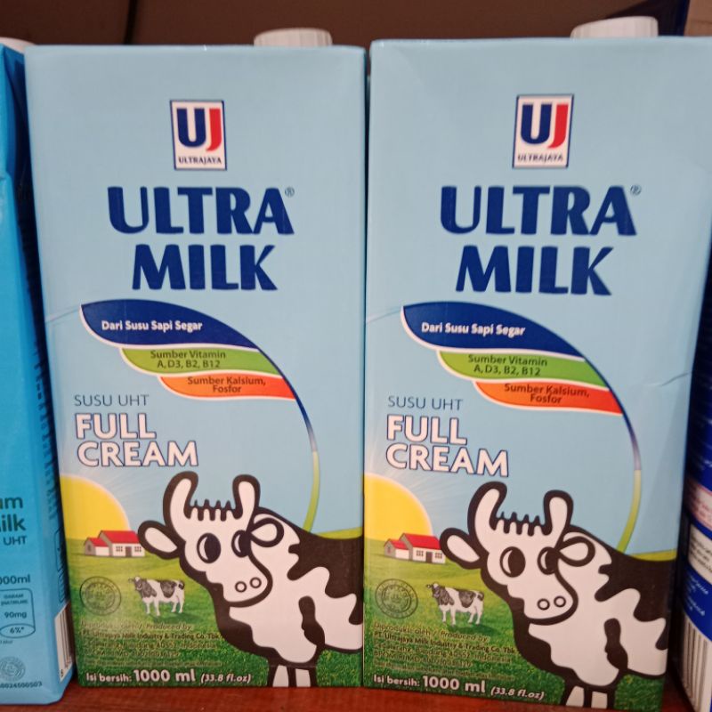 

Susu Uht Ultra 1 liter Full Cream ( Dusan)